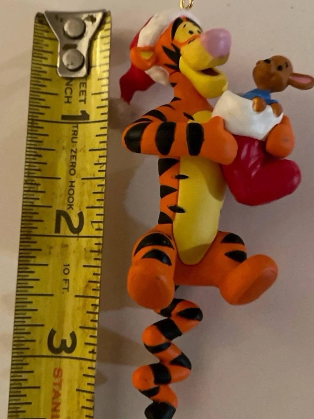 Hallmark Tigger Ornament Bouncing Through The Snow W/ Roo Winnie the Pooh 2012